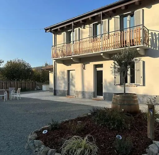 Ca D'rita Monferrato - Chardonnay Idromassaggio E Piscina Esterni דירה Vaglio Serra